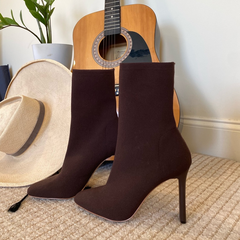 Chocolate Brown ALDO booties